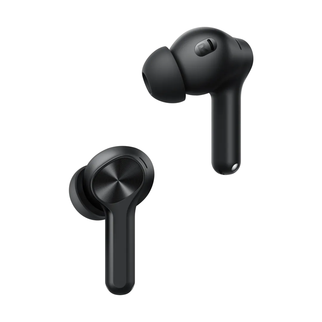 realme Buds T200x Pure Black_2