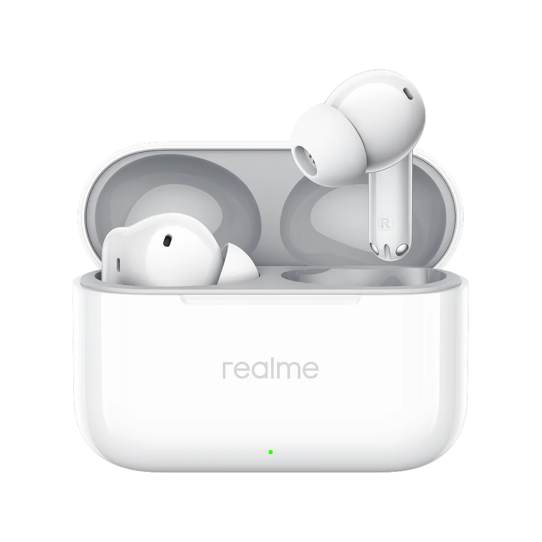realme Buds T200 Snowy White_1