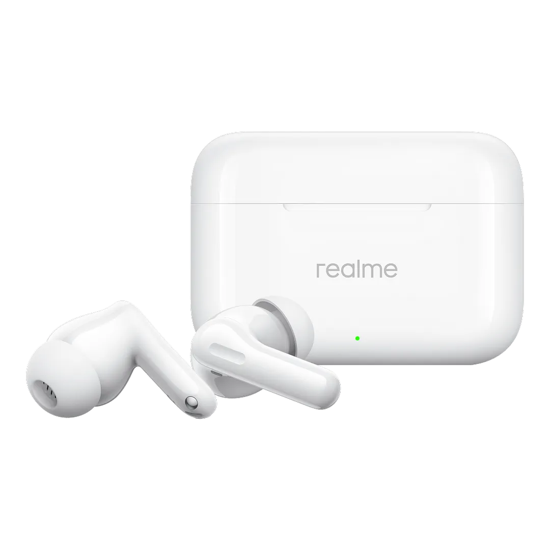 realme Buds T200 Snowy White_3